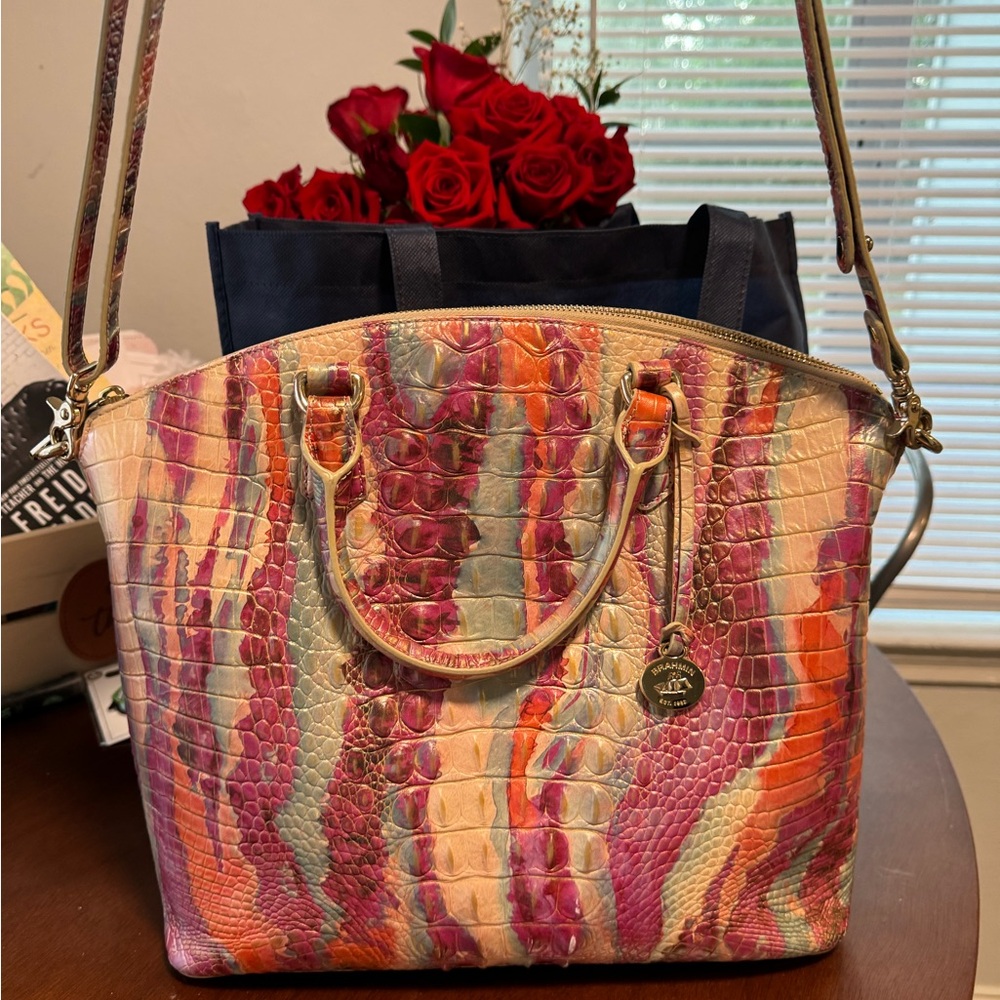 Brahmin Large Duxbury Satchel in Destiny Melbourne